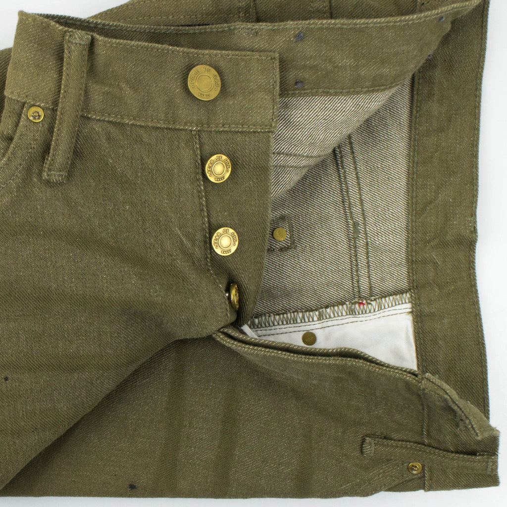 Fear Of God Denim 'Fifth Collection' Slim Fit Jeans - Green