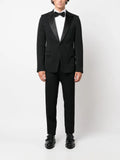 Lanvin single-breasted wool tuxedo jacket