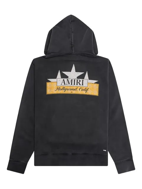 AMIRI rhinestone-embellished star-print hoodie