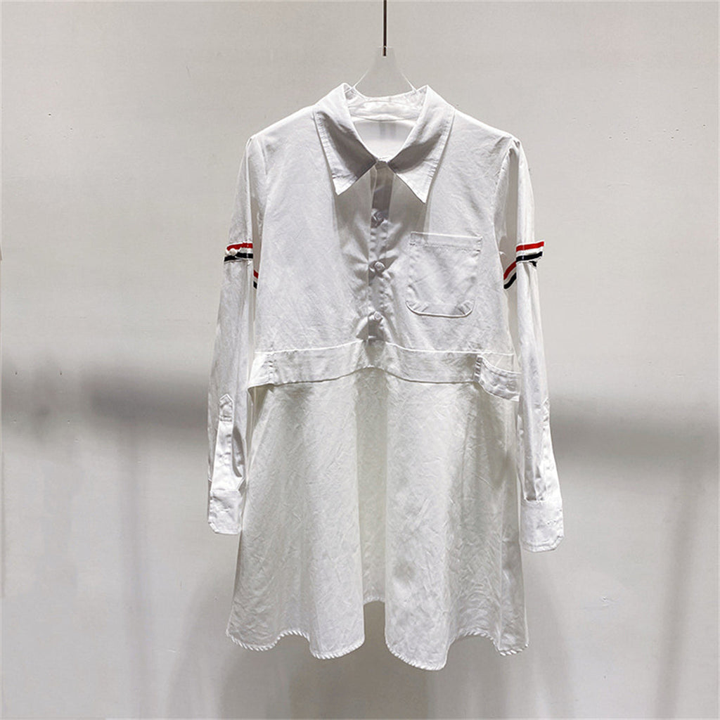 Women's Tie-Neck Shirt Dress | Thom Browne