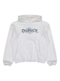 Casablanca logo-detail long-sleeve hoodie