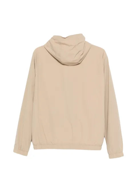 Lardini hooded jacket with zip fastening