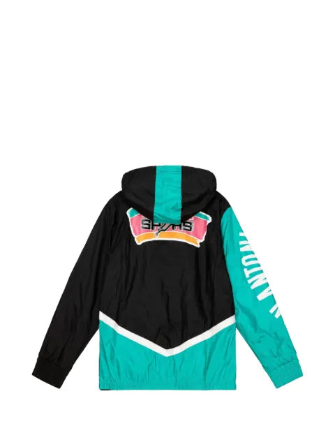 Mitchell & Ness NBA San Antonio Spurs full-zip windbreaker