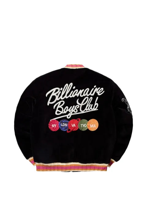 Billionaire Boys Club Wealth logo-detail jacket