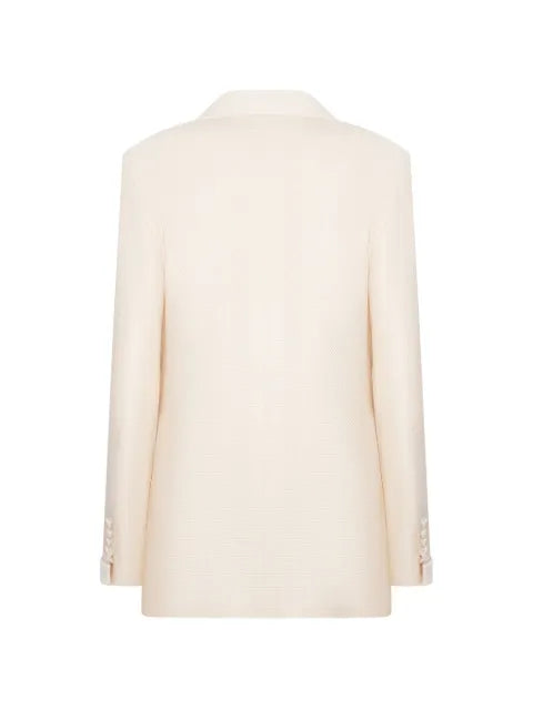 TOM FORD jacket with honeycomb texture and shawl collar