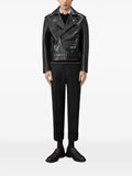 Thom Browne merino wool RWB rib stitch sweater