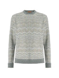 Missoni cashmere and viscose zig zag pullover