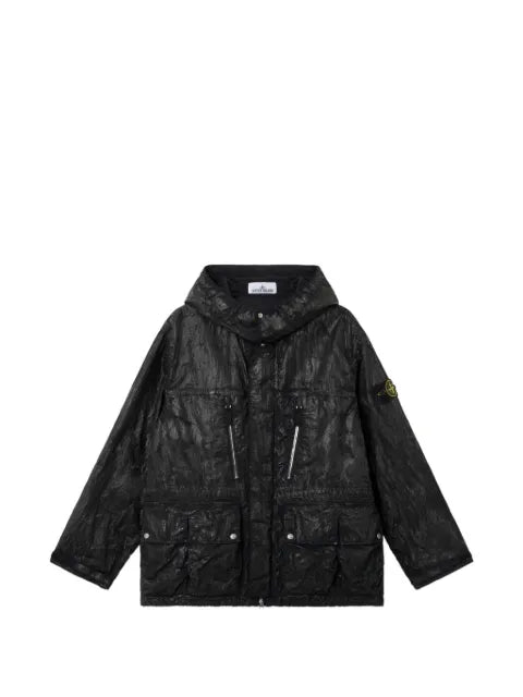 Stone Island q100027 slick nylon tela-tc jacket