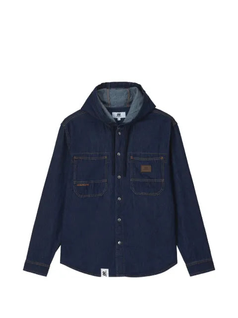 CHOCOOLATE hooded denim jacket