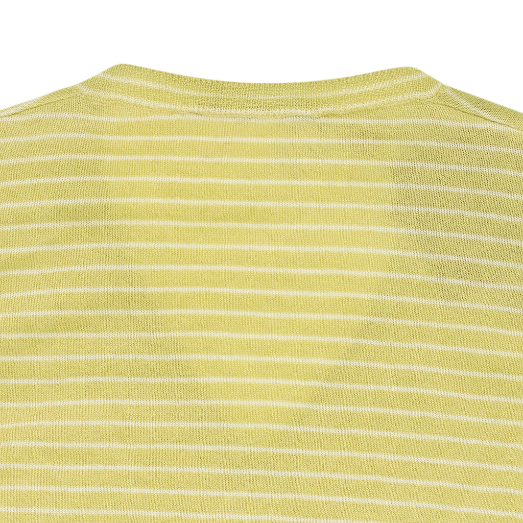 Yellow Scollo Riomaggiore V Neck Sweater