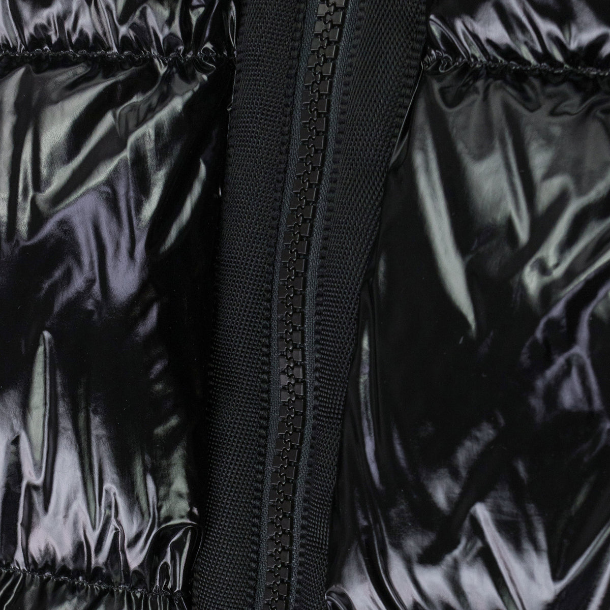 Black / Black Dugald Puffer Coat