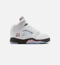 Air Jordan 5 Retro Medium Soft Pink | Infant/Toddler Lifestyle Shoe | White/Black/Soft Pink