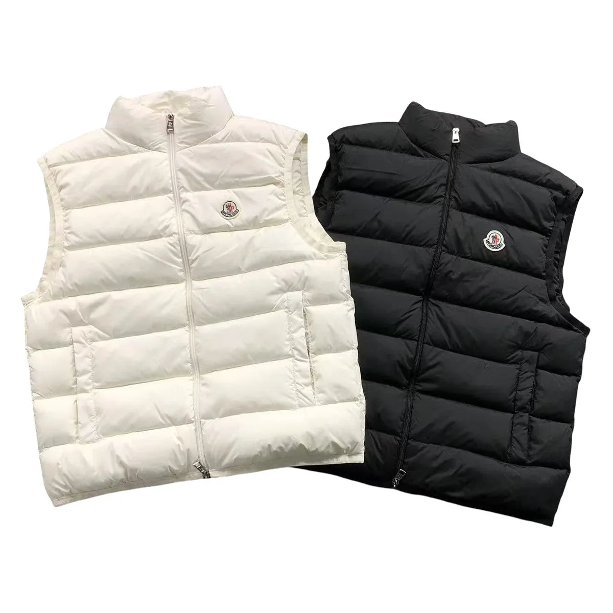 Moncler Contrin Gilet in White