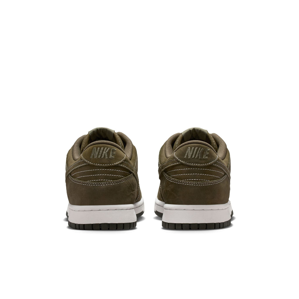Nike Dunk Low QS "Medium Olive Reverse Stitch" - IO4550-200