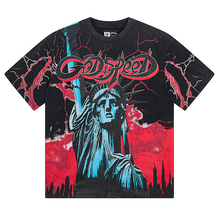 GODSPEED Statue Of Liberty T-shirt