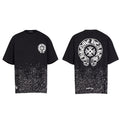 Chrome Heart T Shirts T-shirt sprayed loose cotton short sleeves