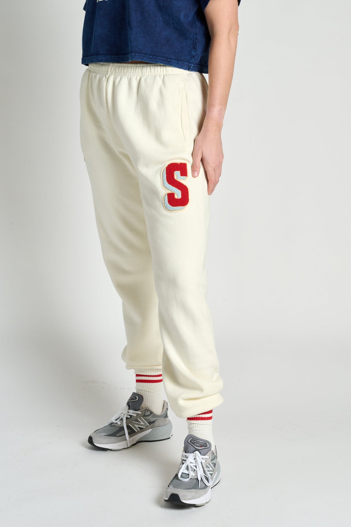 Dylan Sweatpant w/ Chenille Patch