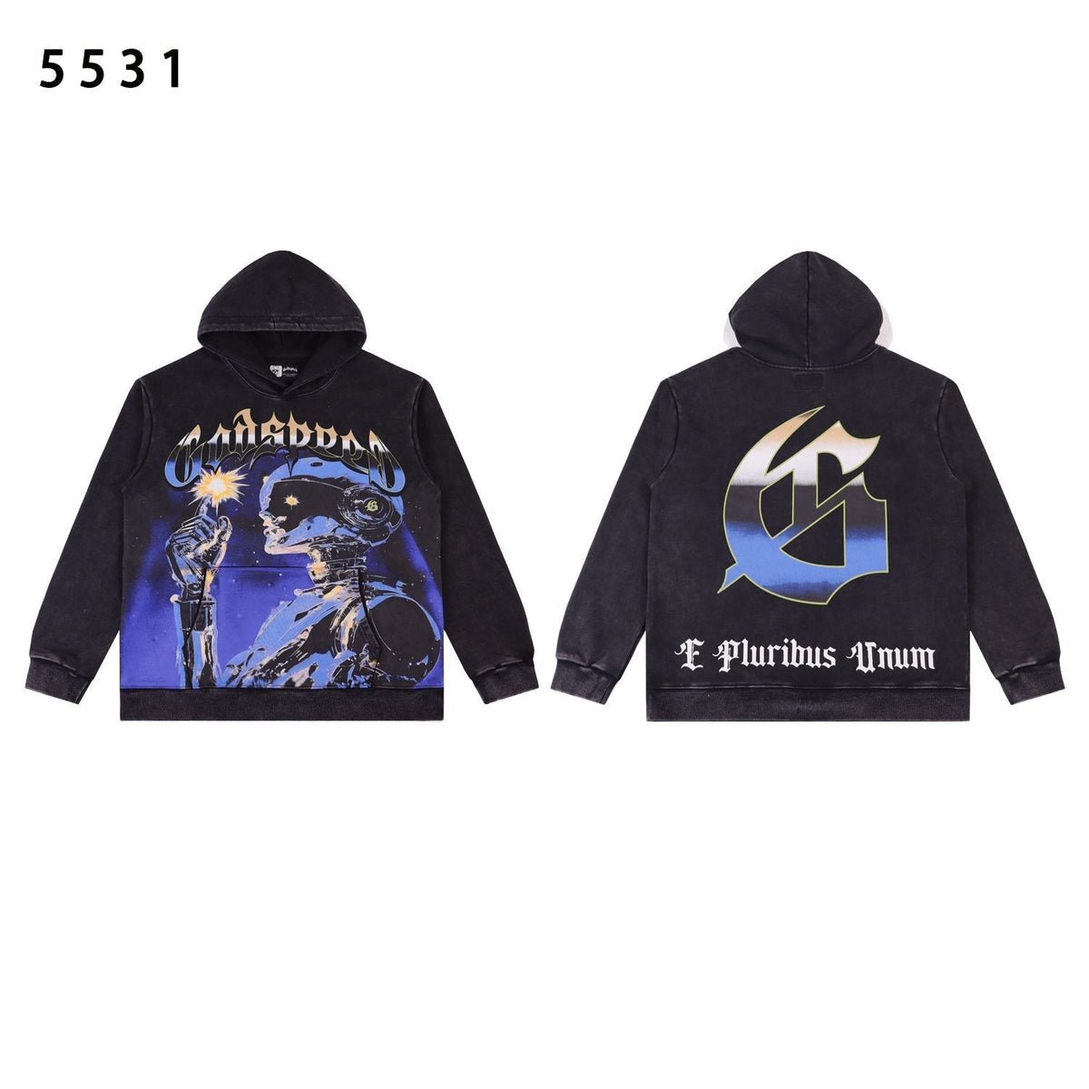 Godspeed Sun Back Graphic Hoodie