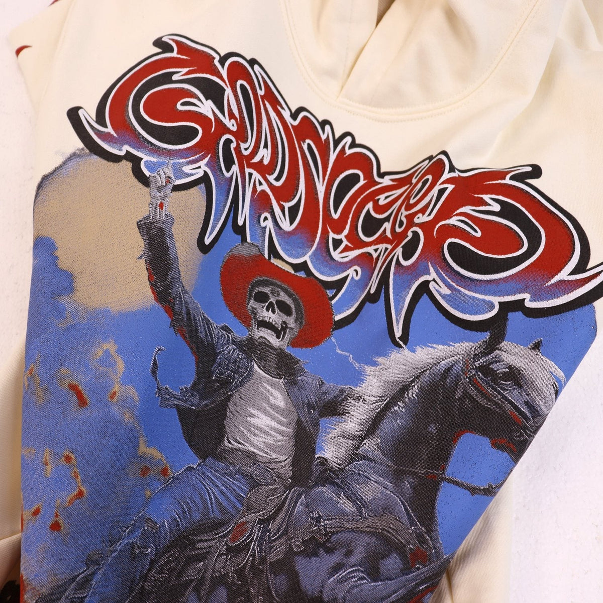 Godspeed Out of My Mind Cowboy Graphic Hoodie