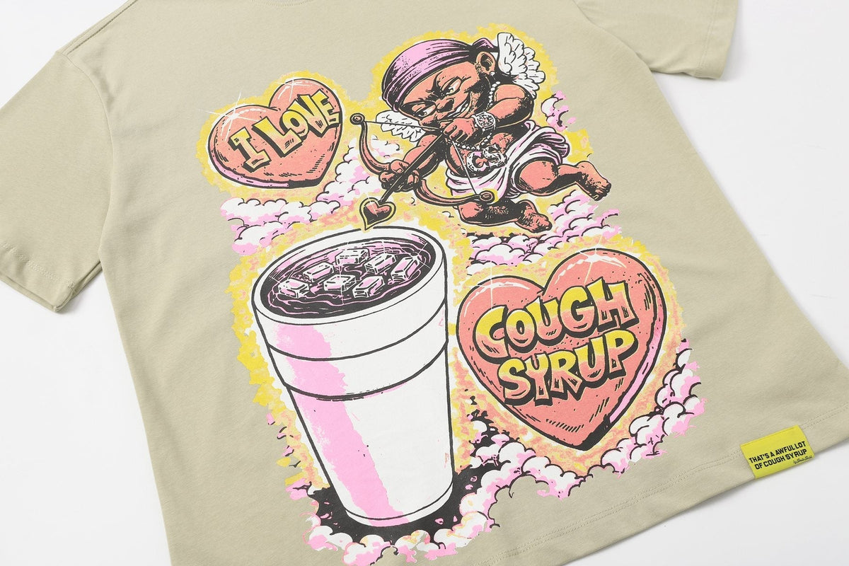 That's A Awful Lot Of Cough Syrup Cupid Graphic T-Shirt