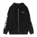 Chrome Hearts Anime Floral Zip-Up Hoodie
