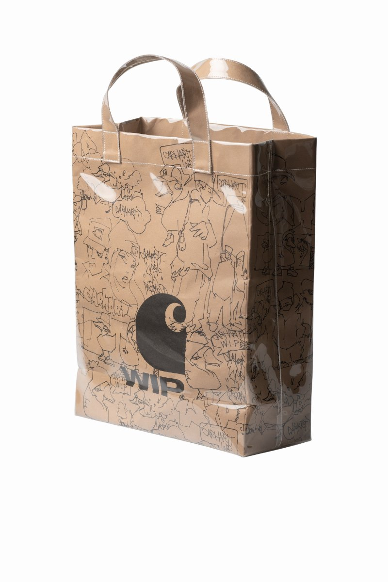 CARHARTT WIP BLINKERFLUID PAPER BAG Brown