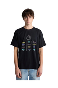 BISOUS SKATEBOARDS BODY LANGUAGE T-SHIRT Black
