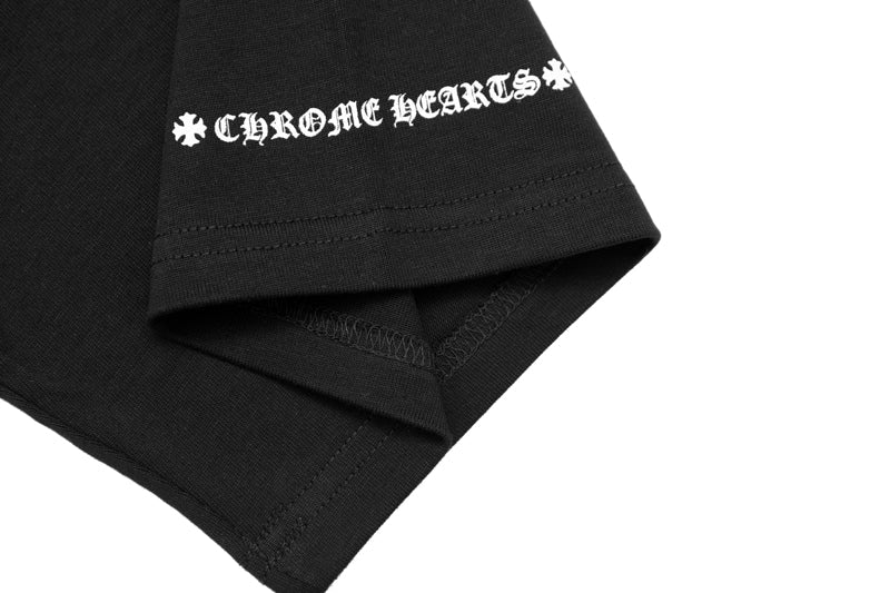 Chrome Hearts Classic Horseshoe Logo Short Sleeve T-shirt 6013