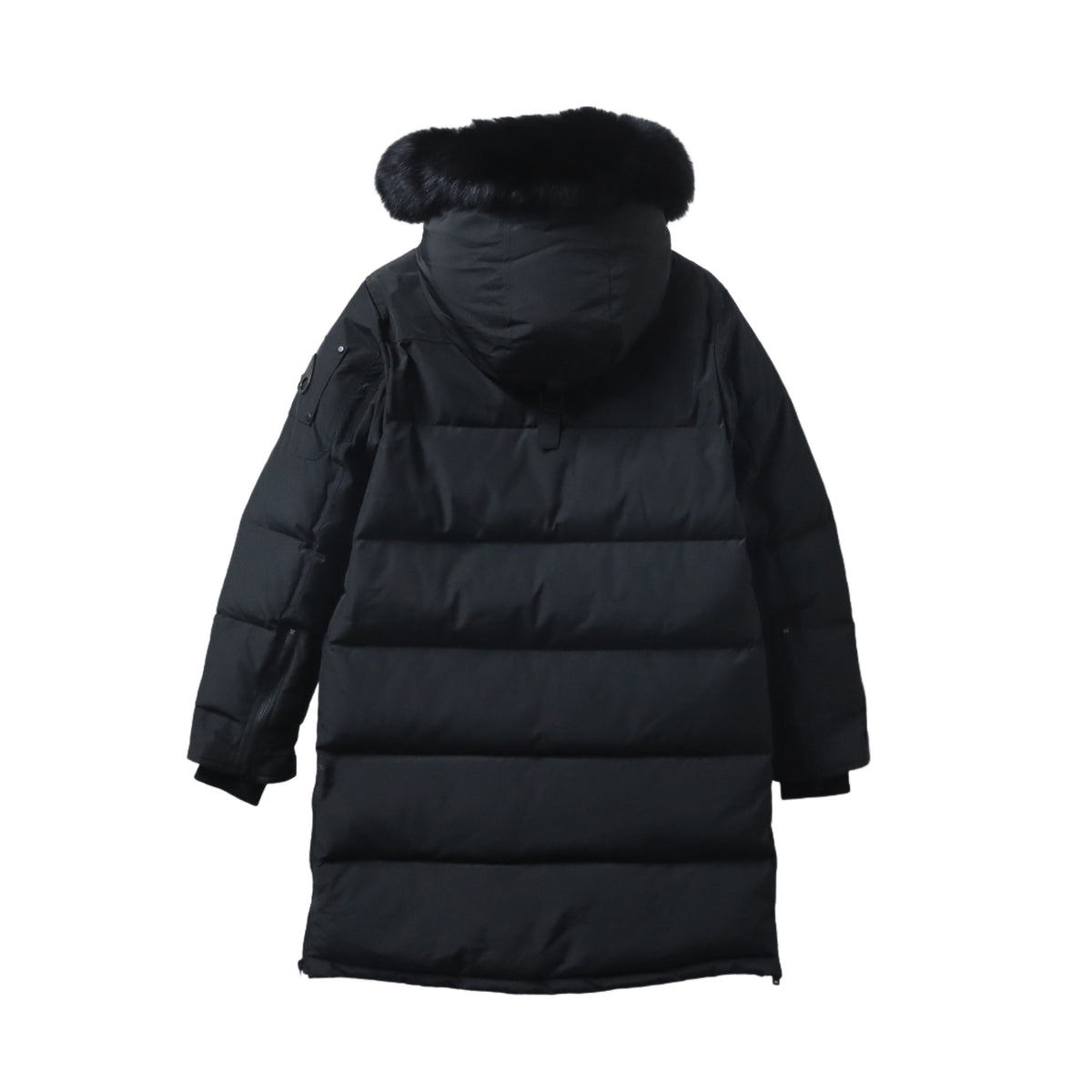Moose Knuckles Onyx Shearling Big Ridge Parka Black