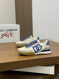 Dolce & Gabbana Men's Low-Top Leather Sneakers
