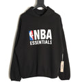 Fear of God NBA-Graphic Pullover Hoodie - Black