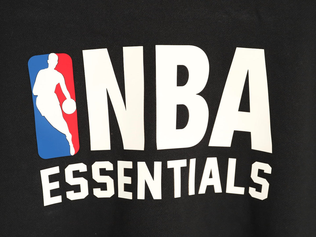 Fear of God NBA-Graphic Pullover Hoodie - Black